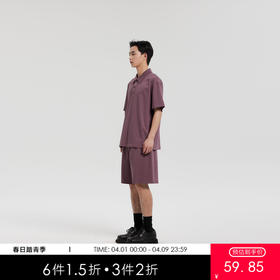 MODE COMMUTER | MC全棉优质精纺棉纱翻领短袖POLOMCF124045B