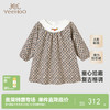 【商场同款】英氏女童连衣裙秋冬宝宝长袖碎花裙保暖灯芯绒裙子 商品缩略图0