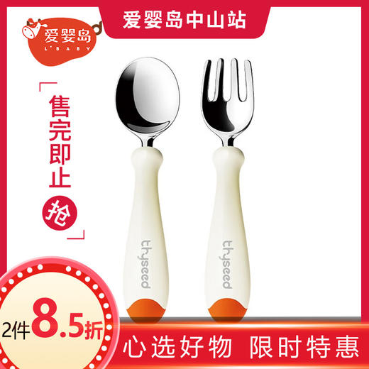 世喜3D不锈钢叉勺 商品图0