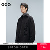 GXG男装 黑色新中式通勤大衣外套  冬季热卖G24X064003 商品缩略图0