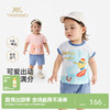 【精梳棉】英氏儿童套装夏季男童女童短袖短裤休闲套装卡通印花圆领上衣短裤 商品缩略图0