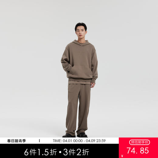 MODE COMMUTER | MC350克全棉毛圈圆领卫衣MCF131102A 商品图0