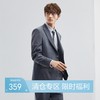 柒牌西服套装男士条纹双开叉商务正装春季新款西装礼服两件套	124C70110 商品缩略图0