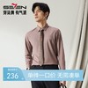 【高端系列】柒牌男士长袖衬衫2024秋季新款商务休闲几何提花衬衣	127A70970 商品缩略图0