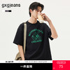 gxg.jeans男装 多色印花简约宽松圆领短袖T男25夏热卖#J25D442077 商品缩略图0
