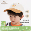 英氏儿童防晒帽男童女童轻薄透气防风纯棉遮阳帽子帅气鸭舌帽 商品缩略图0