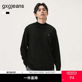 gxg.jeans男装冬季热卖长袖T恤J24X344003