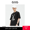 GXG男装 多色圆领短袖T恤兔子老花图案 夏季热卖T恤 商品缩略图0