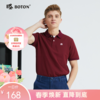 波顿短袖高端潮牌保罗polo衫男士夏季商务休闲大码纯色棉t恤MT216221 商品缩略图0