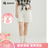 【防水防油防污】波顿春夏女士阔腿牛仔短裤高端休闲百搭LF637223 商品缩略图0
