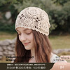 三彩2026新款镂空钩花编织包头针织帽复古文艺冷帽波西米亚夏季女 商品缩略图0