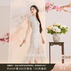 【花影流光】三彩2026夏季新款新中式连衣裙雪纺绣花中长裙C 商品缩略图0