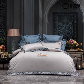 多喜爱 大美新疆西域系列全棉四件套 喀什印象 【精美刺绣】【宽边工艺】【芬纳诺抗菌】【礼盒包装】