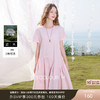 【樱花系列连衣裙】三彩2026夏季新款纯棉圆领短袖娃娃裙A字裙M 商品缩略图0