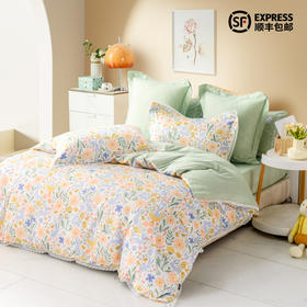 多喜爱 全精梳棉清新碎花三/四件套 普拉尔/佩纳多hlcs