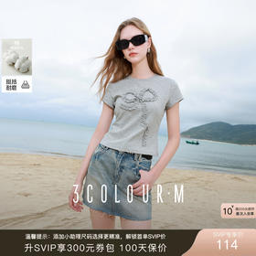 三彩独醒2025夏季新款牛仔裙半身裙高腰包臀修身毛边短款甜酷F