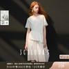 三彩2025夏季新款简约小白裙吊带裙两件套连衣裙宽松不规则S 商品缩略图0