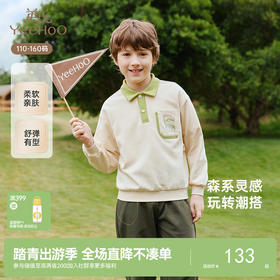 英氏儿童卫衣春夏长袖休闲男童卫衣百搭POLO衫新款套头衫