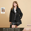 【绵羊毛】三彩2025冬季新款立领双面呢大衣中长宽松外套M 商品缩略图0