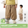 英氏儿童长裤春秋男童宽松工装裤纯色百搭中大童休闲直筒工装裤 商品缩略图0
