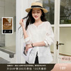 【100亚麻】三彩2026春季新款长袖衬衫衬衣宽松气质小衫通勤简约S 商品缩略图0
