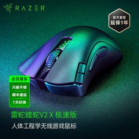 Razer雷蛇炼狱蝰蛇V2 X极速版无线鼠标【雷蛇官方直营，3年有限质保】