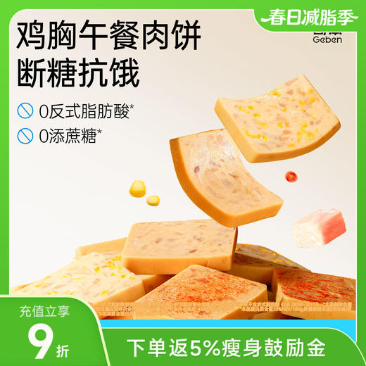 哥本优选鸡胸午餐肉饼 50g*6枚 商品图0
