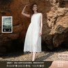 【莱赛尔】三彩2026夏季新款法式小白裙绣花连衣裙A字长裙M 商品缩略图0