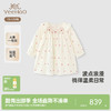 【商场同款】英氏女童连衣裙春夏轻薄A字裙短袖女童桑蚕丝连衣裙 商品缩略图0