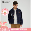 【不褪色】波顿男士春秋牛仔外套休闲工装夹克MJ978123 商品缩略图0