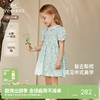 英氏女童连衣裙夏季短袖纯棉碎花裙新中式女宝裙子新款公主裙 商品缩略图0