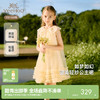 英氏儿童裙子夏季透气网纱女童公主裙可爱甜美裙子2025新款连衣裙 商品缩略图0