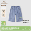 【商场同款】英氏儿童裤子夏季阔腿纯棉牛仔裤中大童新款中裤 商品缩略图0