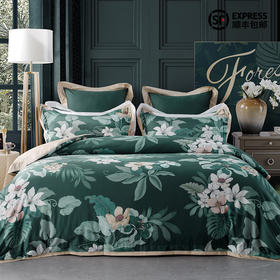 多喜爱 60S贡缎长绒棉四件套 丛林之梦cs