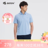 波顿春夏季男士天丝桑蚕polo保罗衫高端短袖美式休闲上衣MT010224 商品缩略图0