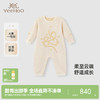 【高定系列】英氏婴儿衣服春夏山羊绒长袖男童女童连身衣新款 商品缩略图0