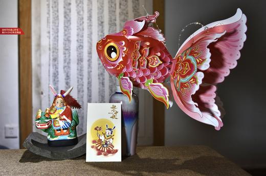 正安 秋分手作 和明·兔儿爷彩绘&非遗鱼灯 祈愿家宅永安照亮团圆路 中秋月满处即故乡 商品图0