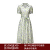 司歌棉短袖连衣裙印花翻领优雅衬衫EA871135 商品缩略图0