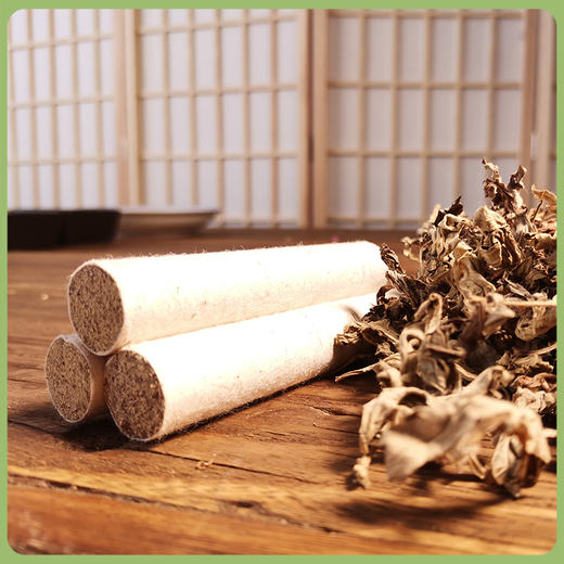 谦益3年陈艾条 1根长10cm 直径1.8cm  热力温和 渗透力强 商品图0