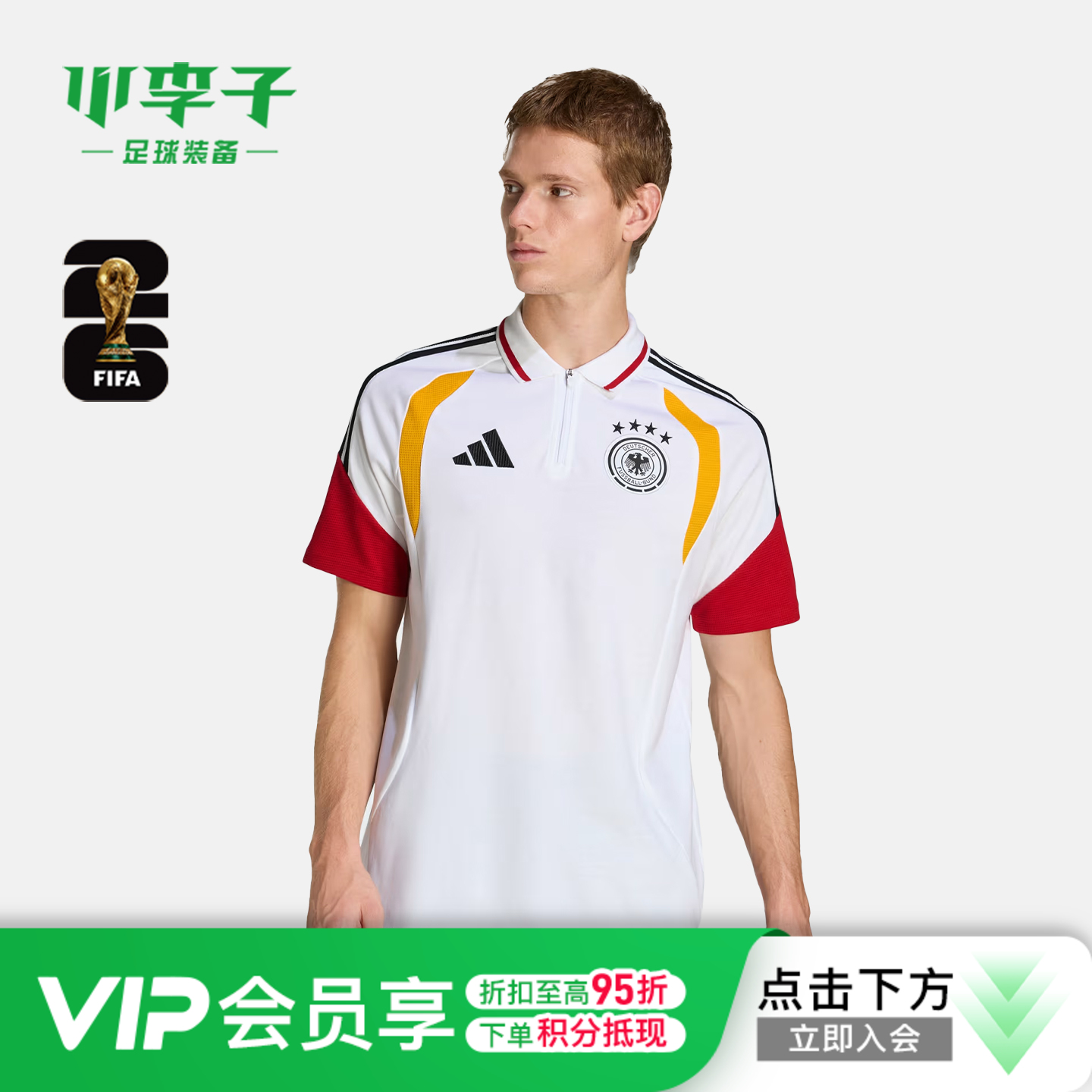 小李子ADIDAS阿迪达斯德国休闲文化POLO短袖成人男KB4479