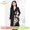 乔万尼风衣中长款带丝巾设计感精致贵气EI3A176 商品缩略图0