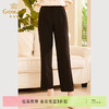 乔万尼秋新款休闲裤黑色直筒西裤ET3F627 商品缩略图0