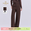 乔万尼冬新品宽松立体剪裁弯刀裤显瘦百搭裤子ED4F702 商品缩略图0