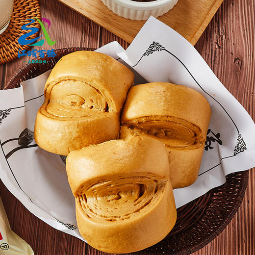 【武汉】新五心手撕红糖馒头480g*4（冻品，仅发湖北） 商品图0