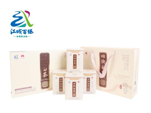 【武汉-新洲】江城百臻武汉大雾山刀楼寨旧街白茶250g礼盒装（62-5g*4罐）茶叶 商品图0