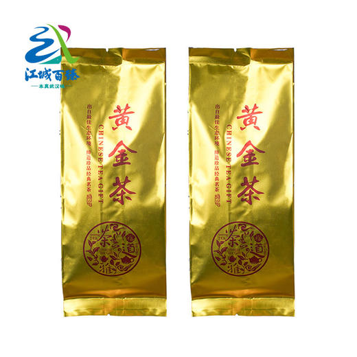 【武汉-新洲】江城百臻武汉大雾山刀楼寨黄金茶125g（62-5g*2袋）茶叶 商品图0
