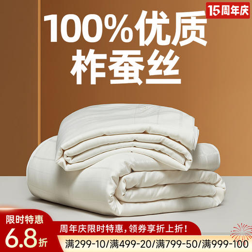 四季子母二合一蚕丝被 商品图0