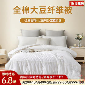 长绒棉大豆蛋白被