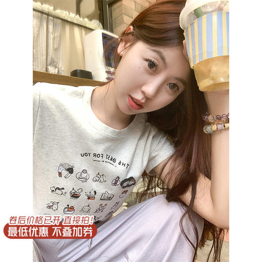 【110元任选2件】最后一波现货！卡通印花短袖T 商品图0
