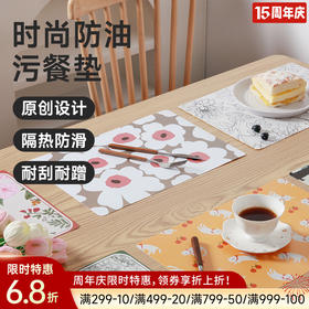 时尚防油污餐垫(2片装)